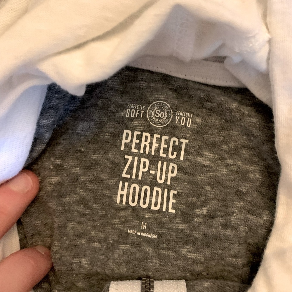SO Zip Up Hoodie
